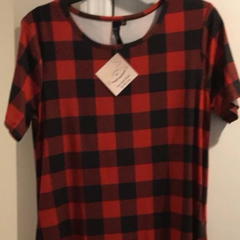 Buffalo plaid dress 👗